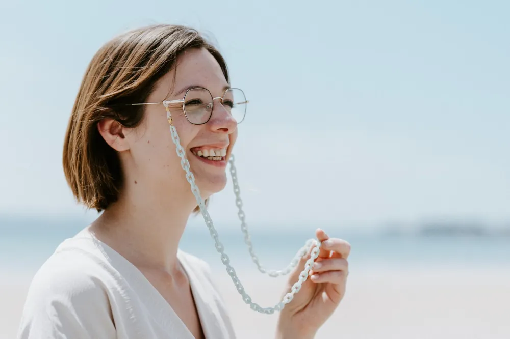 Chaîne à lunettes - L'Apaisée