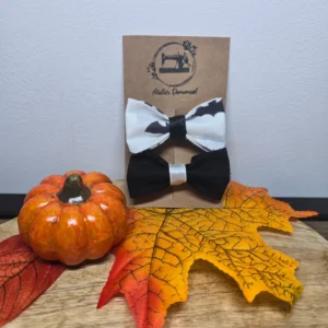 Lot de 2 Nœuds pour cheveux Halloween