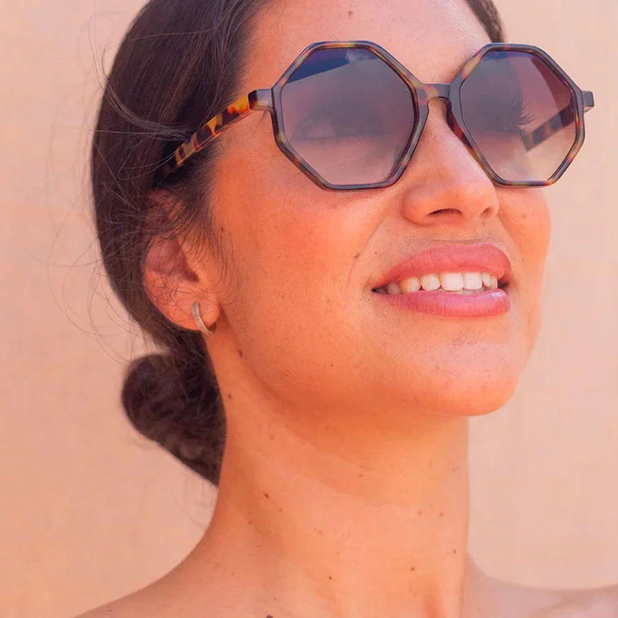 Lunettes de soleil Frida Écaille