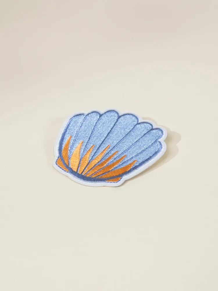 Patch Autocollant Réutilisable – Coquillage