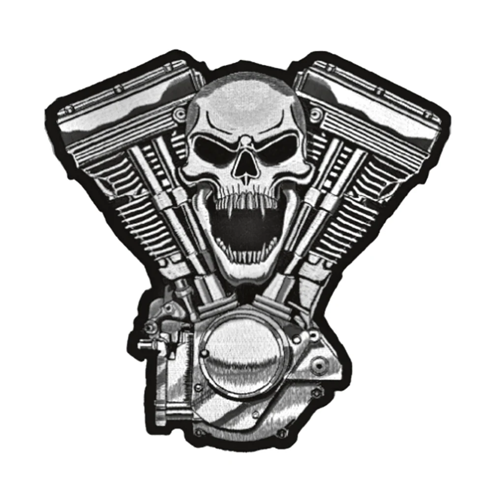 Patch Lethal Threat Skull Motor