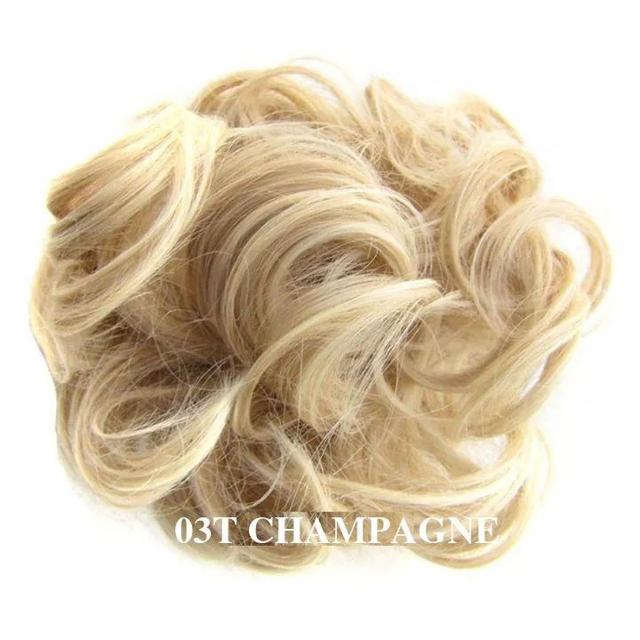 Postiche Chignon Blond