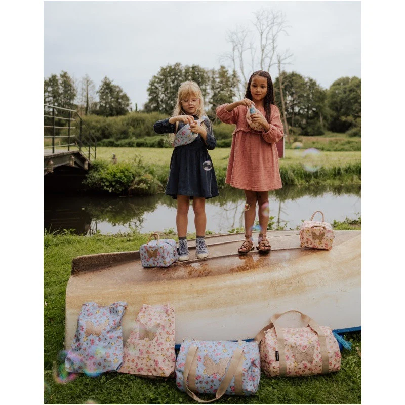 Caramel & Cie Sac week-end/Sac polochon Liberty - Bleu