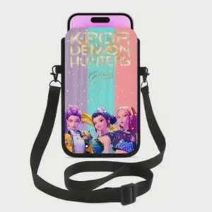 📱 Sac à cellulaire sublimé – Fille chasseuse de démon
